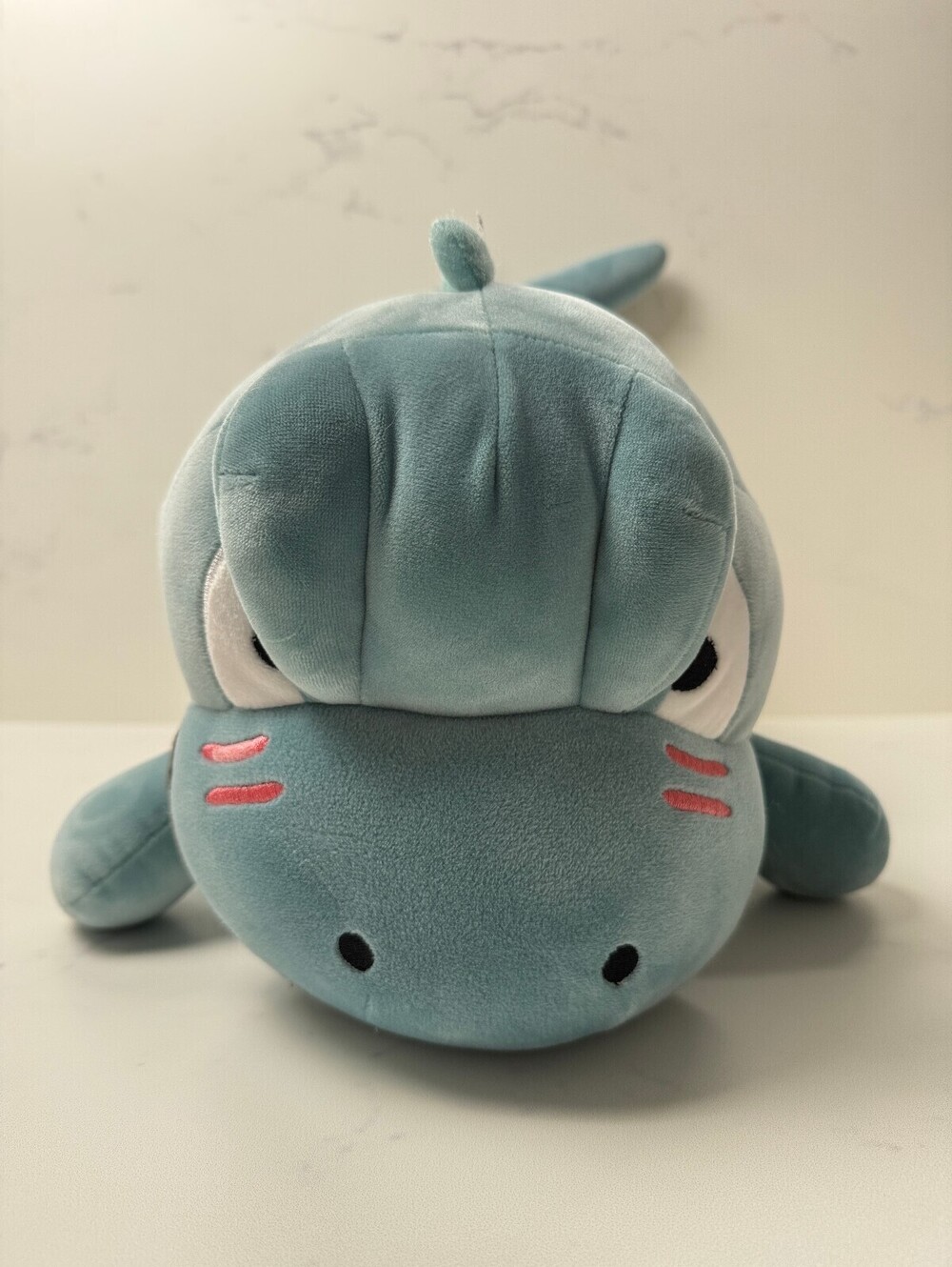 Miniso Blue Dinosaur Plush Stuffed Animal Turquoise Recent Cozy Chill Vibe